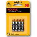 KODAK - PILAS ALCALINAS XTRALIFE AAA LR03 * 4