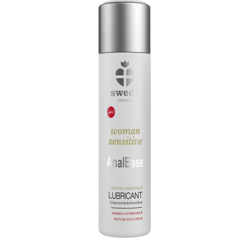 SWEDE - LUBRICANTE ANAL SENSITIVE A BASE DE AGUA 120 ML