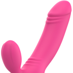 OHMAMA - VIBRATORE BIX A DOPPIA STIMOLAZIONE EDIZIONE NATALE ROSA