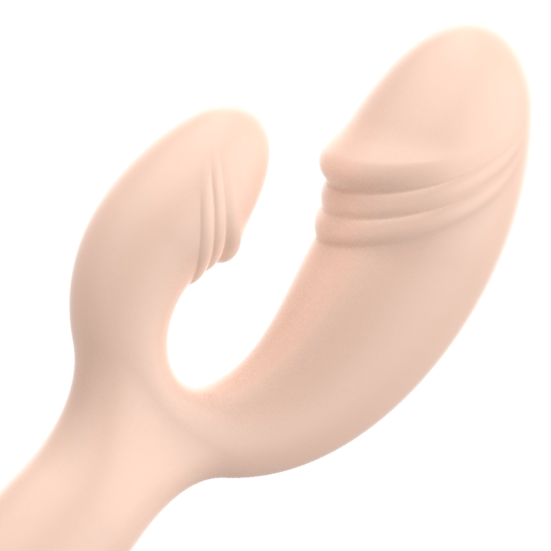 OHMAMA - VIBRATORE CLASSICO CONIGLIETTO FLESH EDIZIONE NATALIZIA