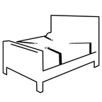DARKNESS - SET DI FISSAGGI PER LETTO