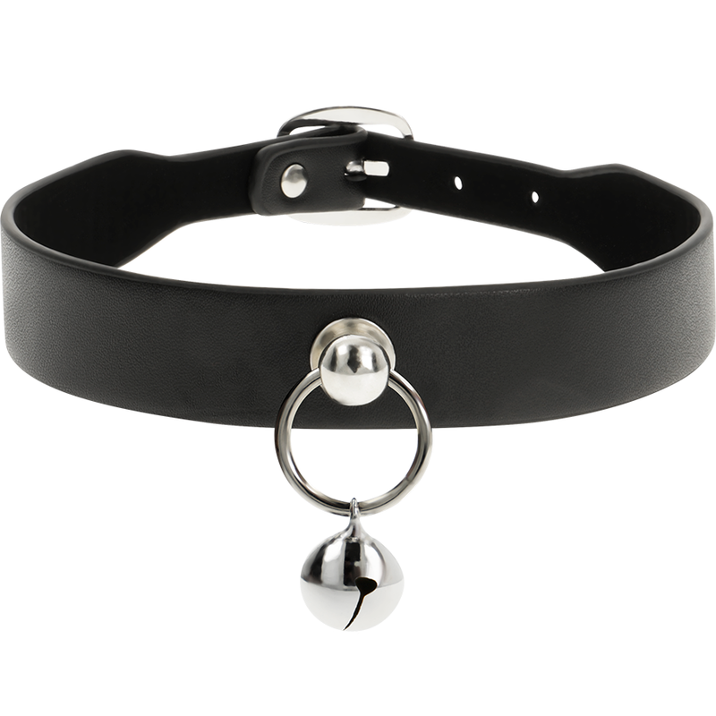 COQUETTE CHIC DESIRE - COLLANA DONNA IN PELLE VEGANA ACCESSORIO SONAGLIO/CERCHIETTO