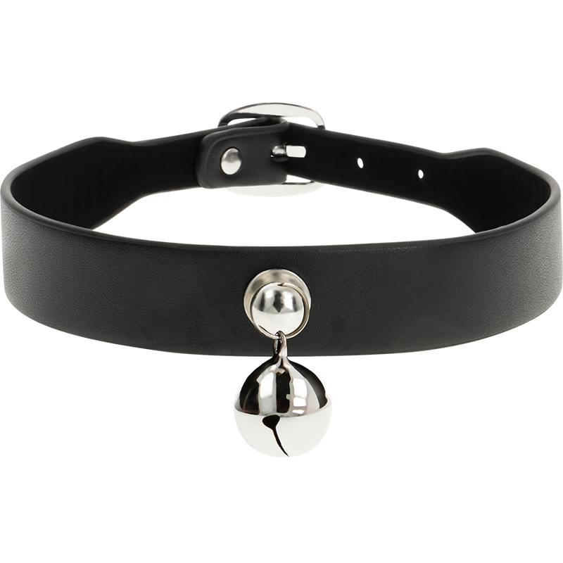 COQUETTE CHIC DESIRE - COLLANA DA DONNA IN PELLE VEGANA CON SONAGLIO