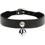 COQUETTE CHIC DESIRE - COLLANA DA DONNA IN PELLE VEGANA CON SONAGLIO
