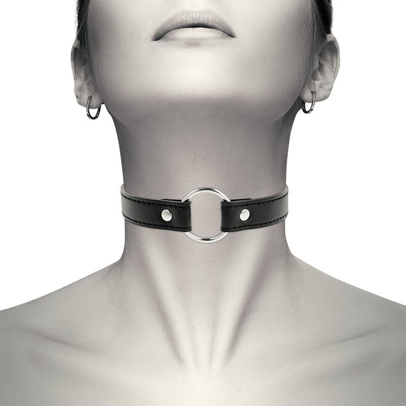 COQUETTE CHIC DESIRE - COLLAR DE CUERO VEGANO ACCESORIO PARA MUJER