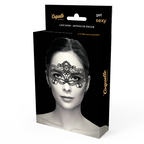 COQUETTE CHIC DESIRE - MASCHERA IN PIZZO NERO FINE