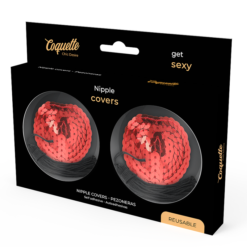 COQUETTE CHIC DESIRE - CACHE-TÉTONS ROUGE