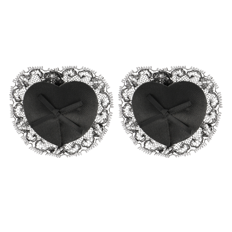 COQUETTE CHIC DESIRE - CACHE-TÉTONS EN DENTELLE NOIRE