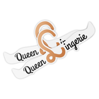 QUEEN LINGERIE - PERCHA PARA LENCERÍA 27,5 CM 1 UNIDAD