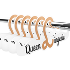 QUEEN LINGERIE - PERCHA PARA LENCERÍA 27,5 CM 1 UNIDAD