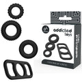 ADDICTED TOYS - SET DI 4 ANELLI PENIENE