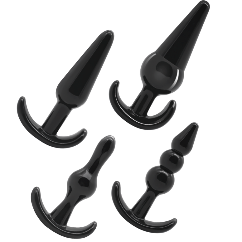 ADDICTED TOYS - SET DE 4 TAPONES ANALES