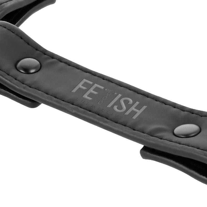 FETISH SUBMISSIVE - UNIÓN DE ESPOSAS DE CUERO VEGANO