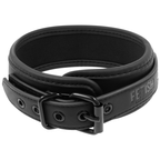 FETISH SUBMISSIVE - COLLIER CHAÎNE DOUBLURE EN NÉOPRÈNE