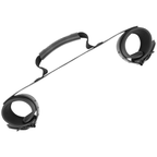 FETISH SUBMISSIVE - MANETTE CON RIVESTIMENTO IN NEOPRENE CON MANIGLIA