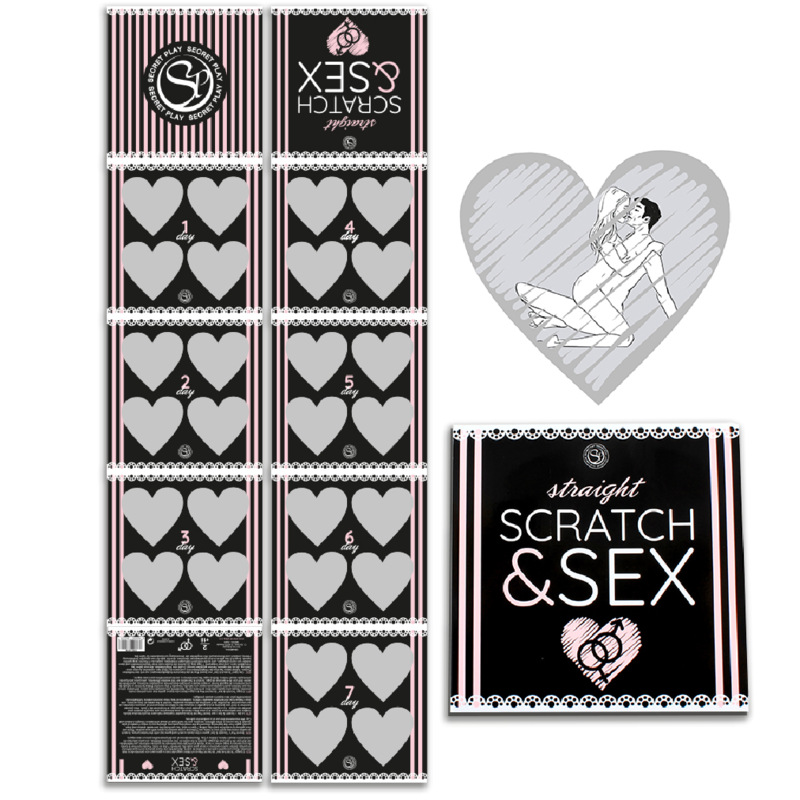 SECRETPLAY - SEX AND SCRATCH GAME FOR COUPLES (ES/EN/FR/PT/DE)