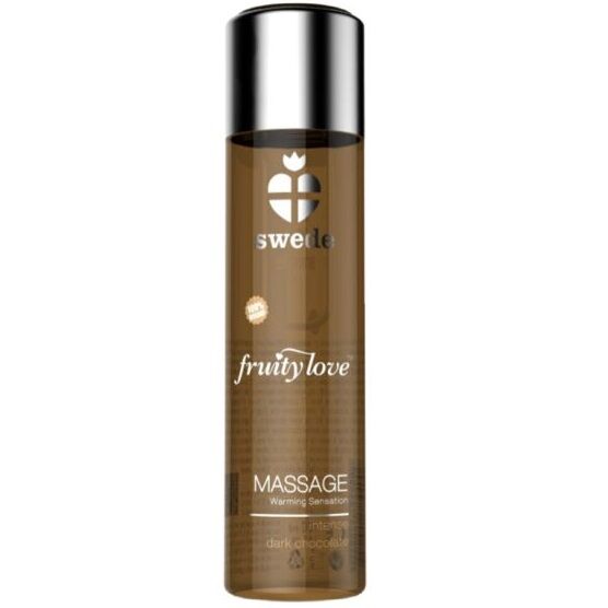 SWEDE - FRUITY LOVE WARMING EFFECT INTENSE DARK CHOCOLATE MASSAGE OIL 60 ML