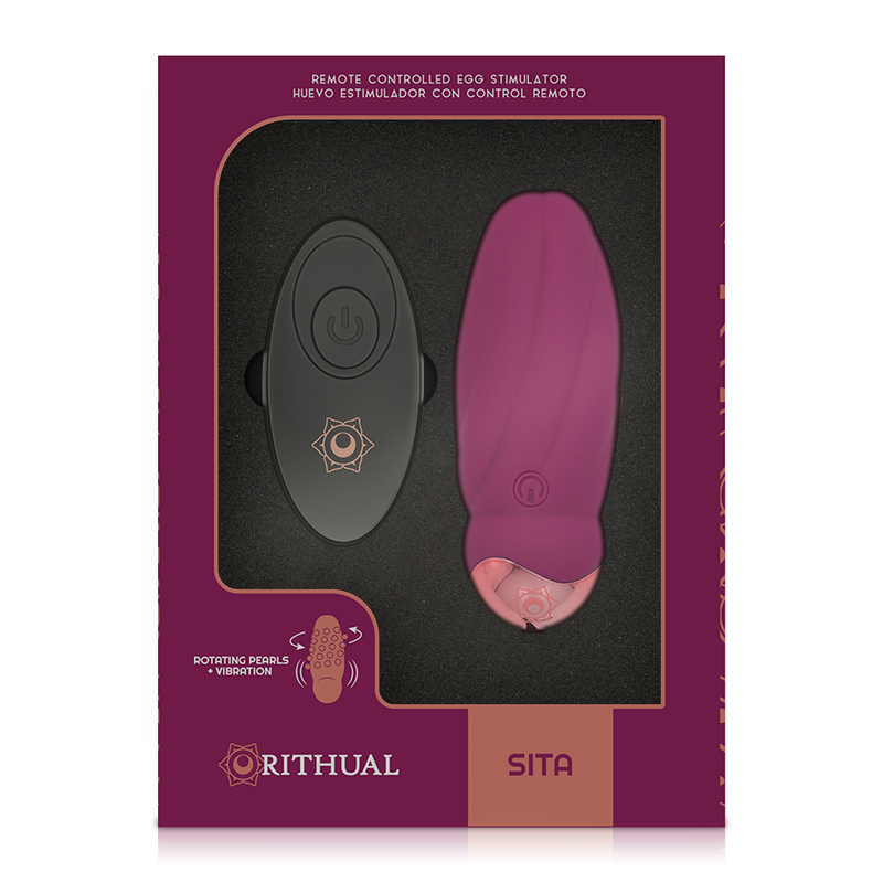 RITHUAL - SITA EGG TELECOMANDO ROTAZIONE SFERE + VIBRAZIONE