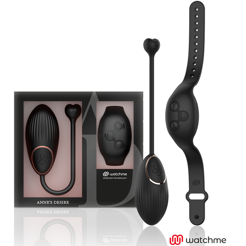ANNE'S DESIRE - EGG TECNOLOGIA TELECOMANDO WATCHME NERO
