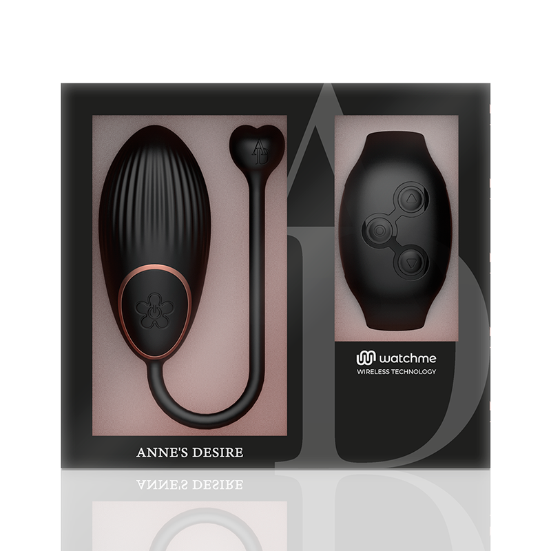 ANNE'S DESIRE - EGG TECNOLOGIA TELECOMANDO WATCHME NERO