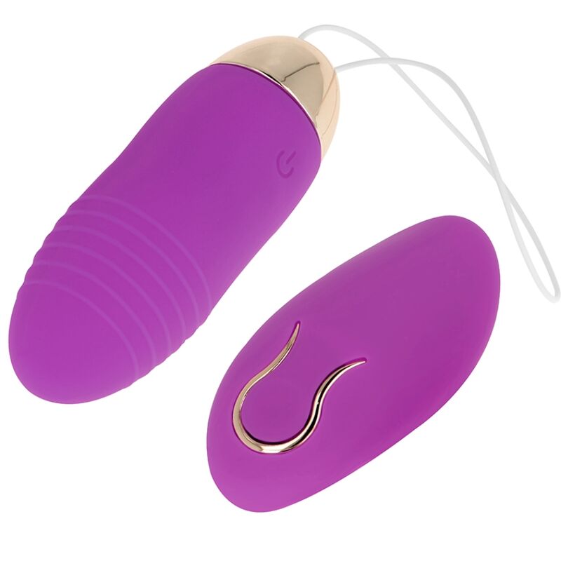 OHMAMA - ŒUF VIBRANT TÉLÉCOMMANDE 10 VITESSES VIOLET