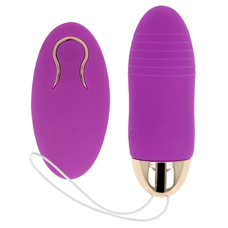 OHMAMA - ŒUF VIBRANT TÉLÉCOMMANDE 10 VITESSES VIOLET