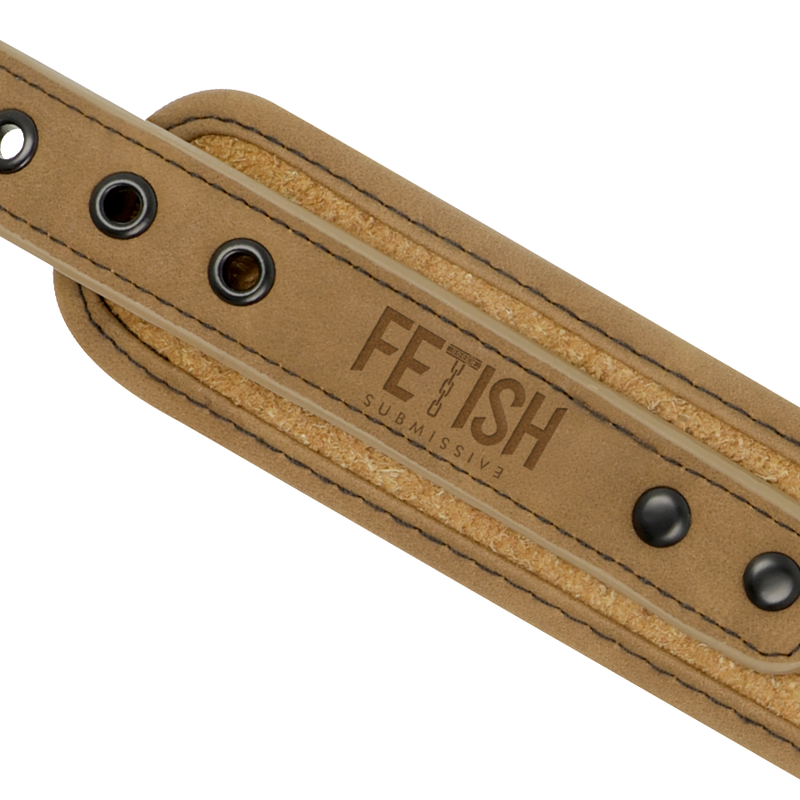 FETISH SUBMISSIVE ORIGIN - NEOPRENE LINED CHAIN COLLAR