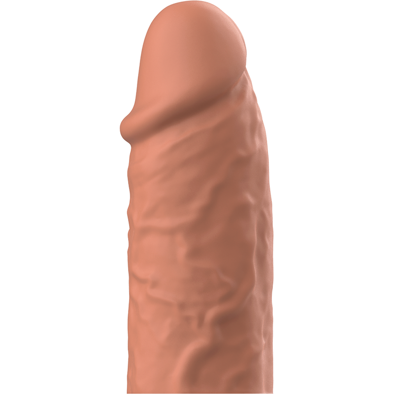 VIRILXL - EXTENSOR DE PENE MARRÓN DE SILICONA LÍQUIDA V3