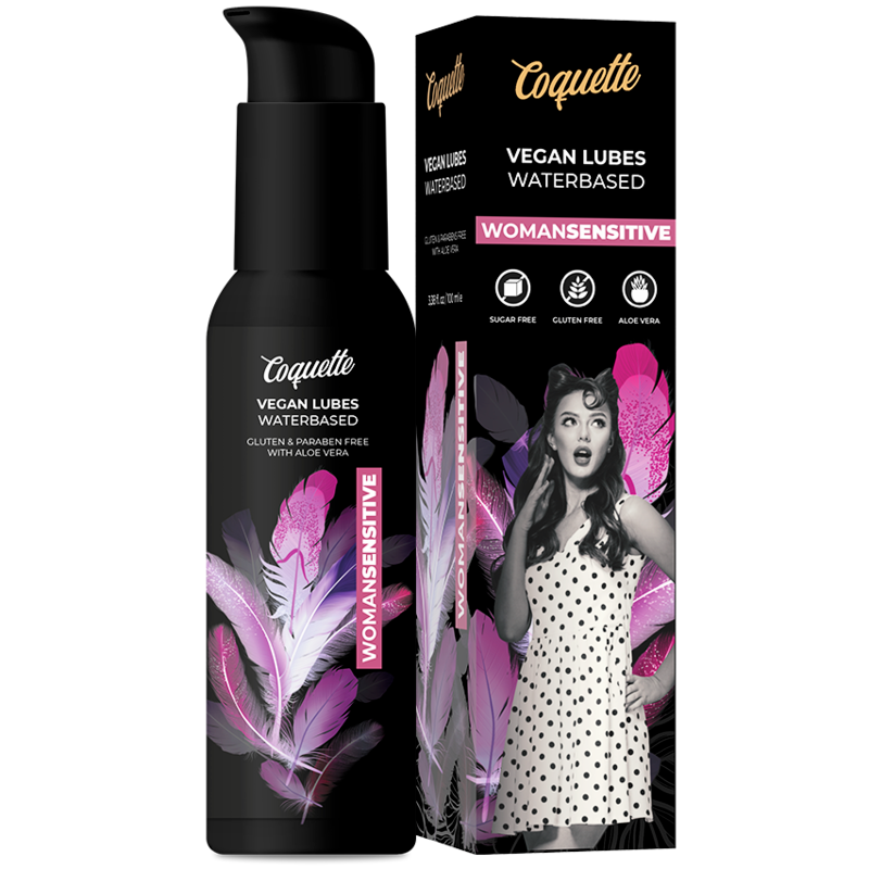 COQUETTE CHIC DESIRE - LUBRIFICANTE VEGANO SENSIBILE PER DONNE PREMIUM EXPERIENCE 100 ML