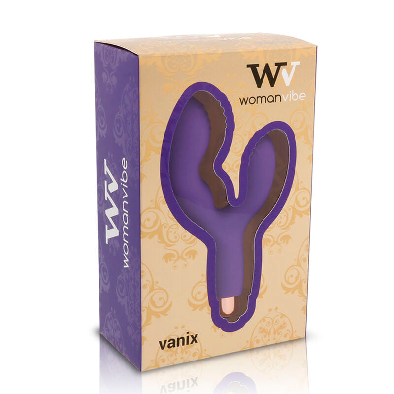WOMANVIBE - STIMOLATORE VIBRANTE VANIX IN SILICONE
