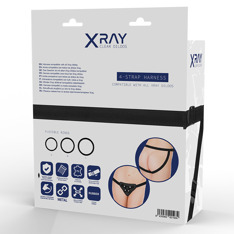 X RAY - RADIO HARNESS WITH SILICONE RINGS