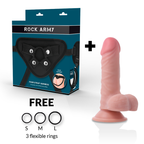 ROCKARMY - ARNÉS + PANZER DOBLE DENSIDAD 17 CM -Ø- 4.46 CM
