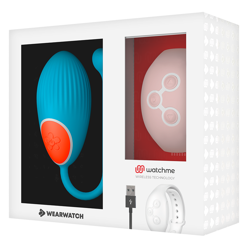 WEARWATCH - MANDO A DISTANCIA WATCHME TECNOLOGÍA HUEVO AZUL / ROSA