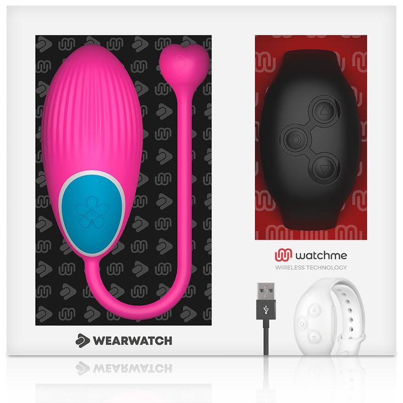 WEARWATCH - TELECOMANDO WATCHME TECNOLOGIA UOVO FUCSIA / JET