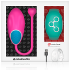 WEARWATCH - TECNOLOGIA WATCHME TELECOMANDO UOVO FUCSIA / ACQUA MARINA