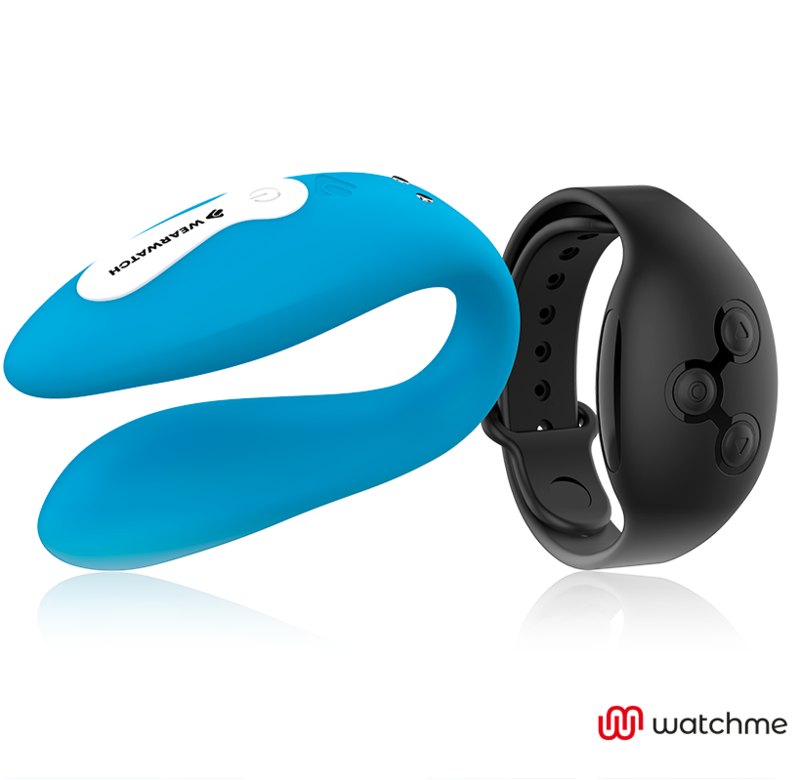 WEARWATCH - WATCHME DOUBLE TECHNOLOGY VIBRATOR INDIGO / JET