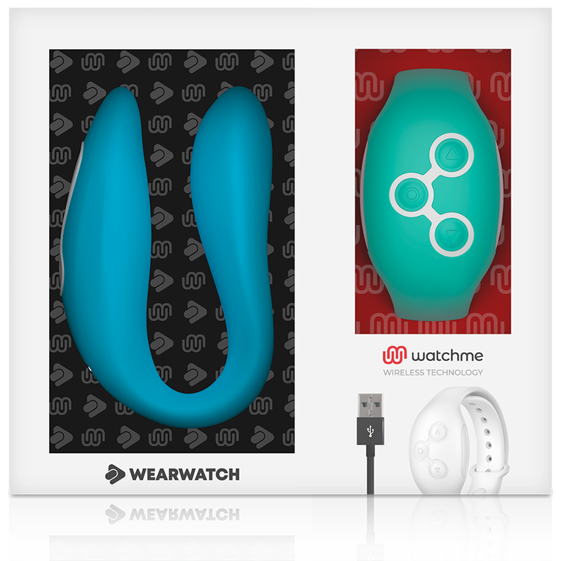 WEARWATCH - WATCHME DOUBLE TECHNOLOGY INDIGO/SEA WATER VIBRATOR