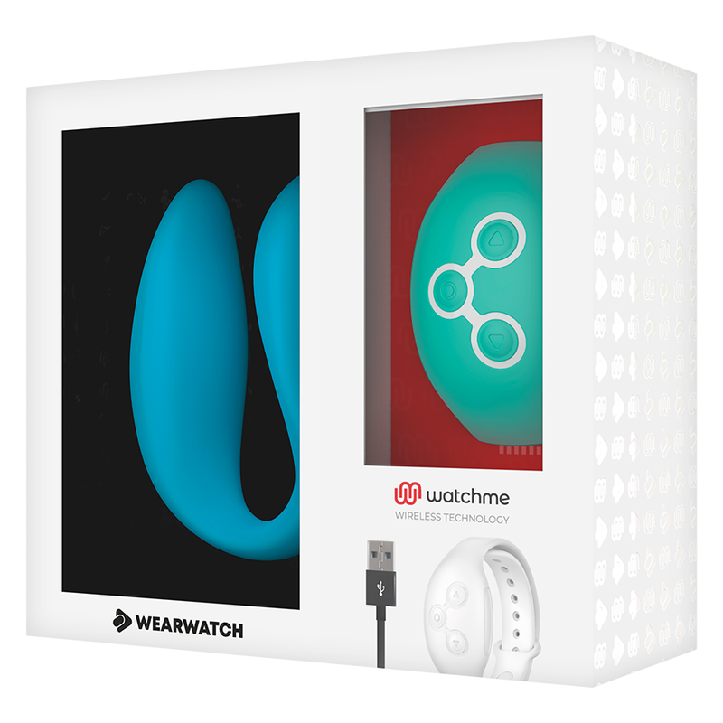 WEARWATCH - WATCHME DOUBLE TECHNOLOGY INDIGO/SEA WATER VIBRATOR