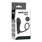 ADDICTED TOYS - ANAL PLUG VIBRANTE CON ANELLO PENIENO