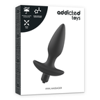 ADDICTED TOYS - PLUG ANALE VIBRANTE NERO